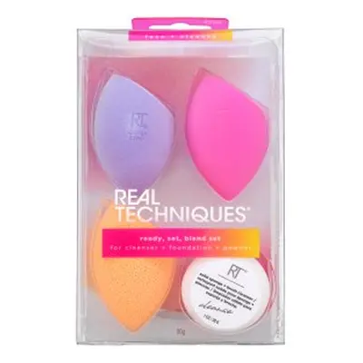 Real Techniques Ready, Set, Blend Set houbička na make-up 4 pcs