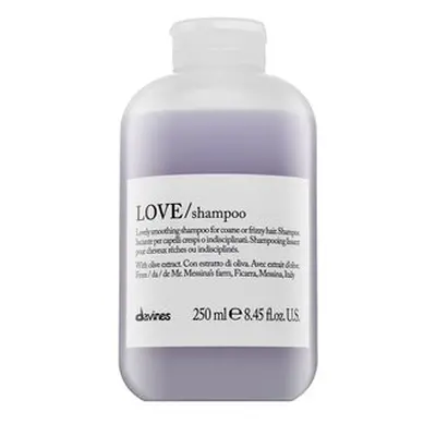 Davines Essential Haircare Love Smoothing Shampoo uhlazující šampon pro hrubé a nepoddajné vlasy