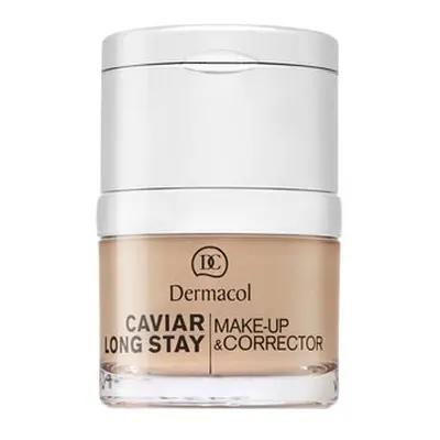 Dermacol Caviar Long Stay Make-Up & Corrector make-up s výtažky z kaviáru a zdokonalující korekt