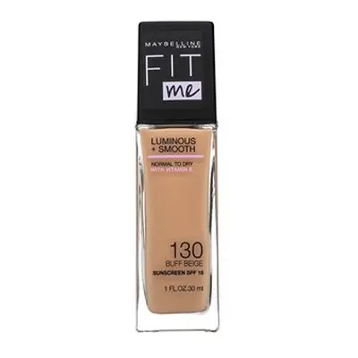 Maybelline Fit Me! Luminous + Smooth Foundation tekutý make-up s matujícím účinkem 130 Buff Beig