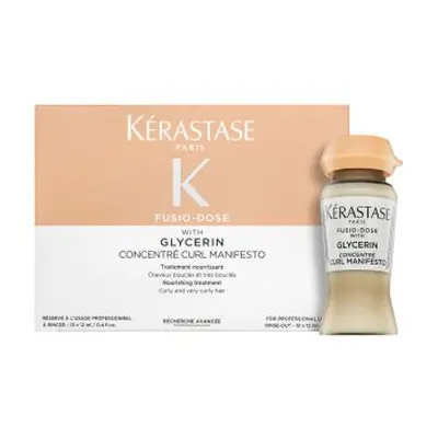 Kérastase Fusio-Dose Concentré Curl Manifesto vlasová kúra pro kudrnaté vlasy 10 x 12 ml