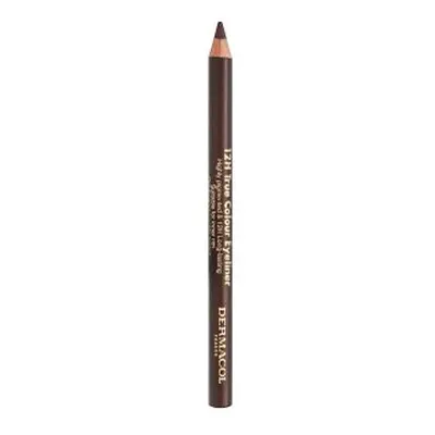 Dermacol 12H True Colour Eyeliner tužka na oči 4 Light Brown 2 g