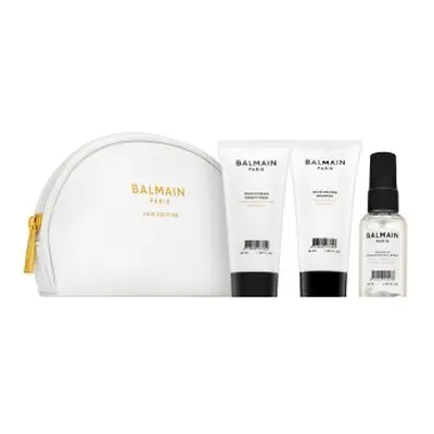 Balmain Hair Couture White Cosmetic Care Bag sada s hydratačním účinkem