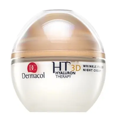 Dermacol Hyaluron Therapy 3D Wrinkle Filler Night Cream intenzivní noční sérum 50 ml