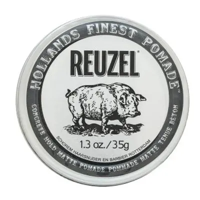 Reuzel Concrete Hold Matte Pomade pomáda na vlasy pro silnou fixaci 35 g