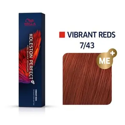 Wella Professionals Koleston Perfect Me+ Vibrant Reds profesionální permanentní barva na vlasy 7