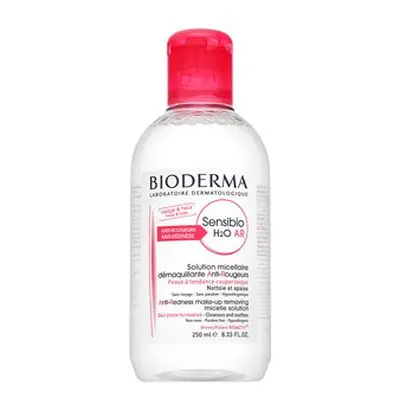 Bioderma Sensibio H2O AR Micellar Cleansing Water odličovací micelární voda proti zarudnutí 250 