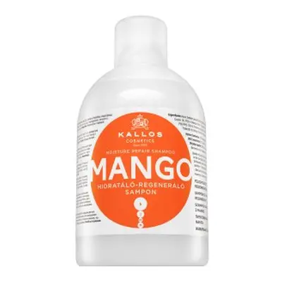 Kallos Mango Moisture Repair Shampoo vyživující šampon pro suché a poškozené vlasy 1000 ml