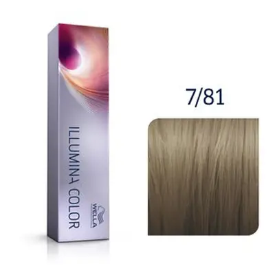 Wella Professionals Illumina Color profesionální permanentní barva na vlasy 7/81 60 ml