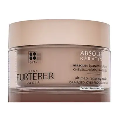 Rene Furterer Absolue Kératine Ultimate Repairing Mask posilující maska pro hrubé a nepoddajné v