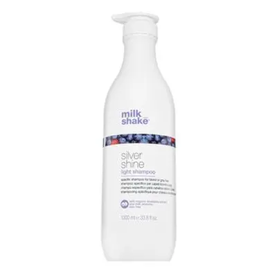 Milk_Shake Silver Shine Light Shampoo ochranný šampon pro platinově blond a šedivé vlasy 1000 ml