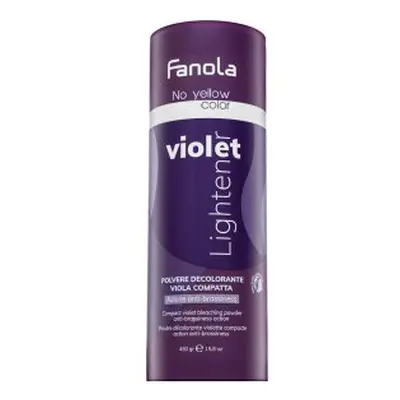 Fanola No Yellow Color Compact Violet Bleaching Powder pudr pro zesvětlení vlasů 450 g