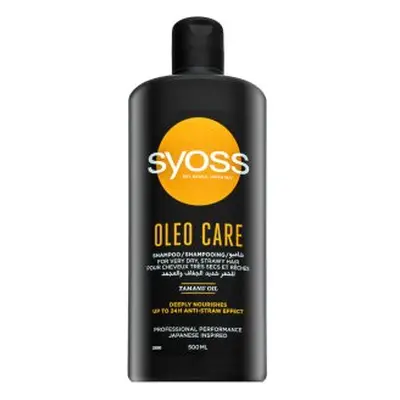 Syoss Oleo Care Shampoo vyživující šampon pro všechny typy vlasů 500 ml