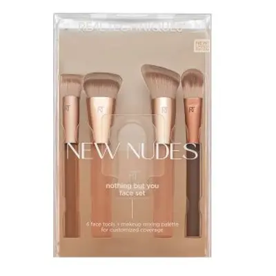 Real Techniques New Nudes Nothing But You Face Set sada štětců na obličej