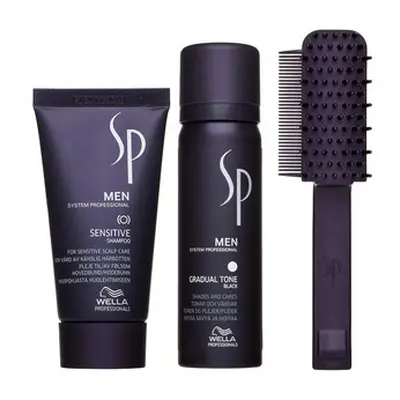 Wella Professionals SP Men Gradual Tone Black sada pro navrácení přirozené barvy vlasů