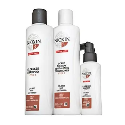 Nioxin System 3 Loyalty Kit sada pro řídnoucí vlasy 300 ml + 300 ml + 100 ml