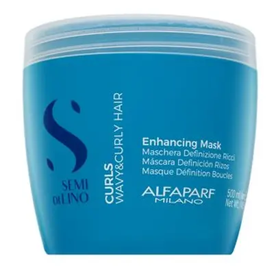 Alfaparf Milano Semi Di Lino Curls Enhancing Mask vyživující maska pro lesk vlnitých a kudrnatýc