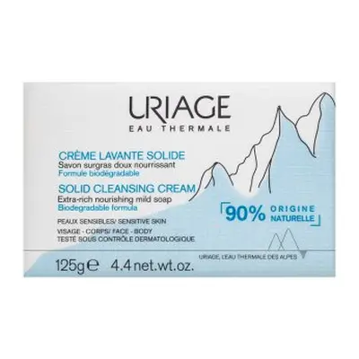 Uriage Eau Thermale tuhé mýdlo na obličej Solid Cleansing Cream 125 g