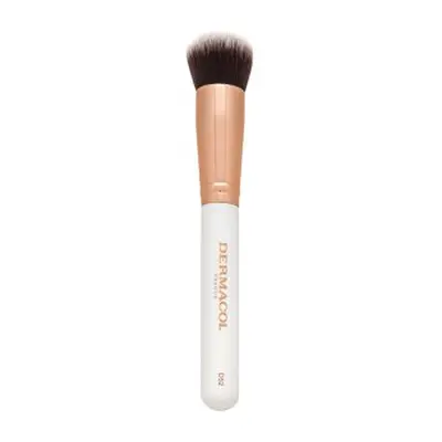 Dermacol Foundation & Powder Brush D52 Rose Gold štětec na make-up a pudr