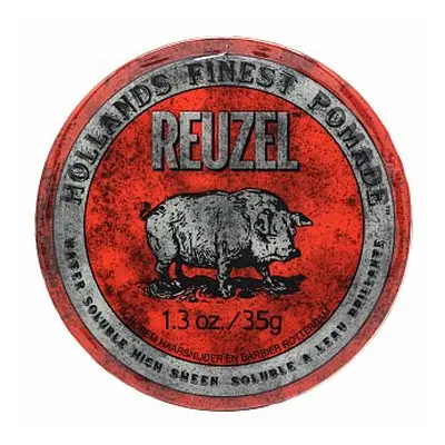 Reuzel Holland's Finest Pomade Red Water Soluble High Sheen pomáda na vlasy pro zářivý lesk 35 g