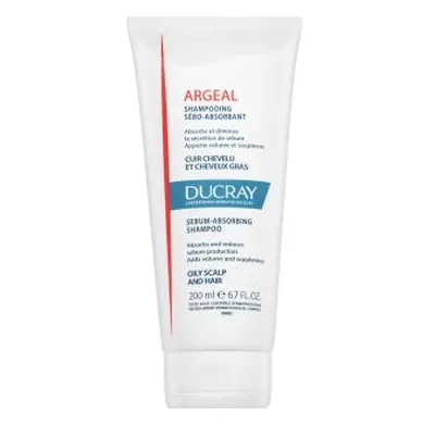 Ducray Argeal Sebum-Absorbing Shampoo posilující šampon pro rychle se mastící vlasy 200 ml