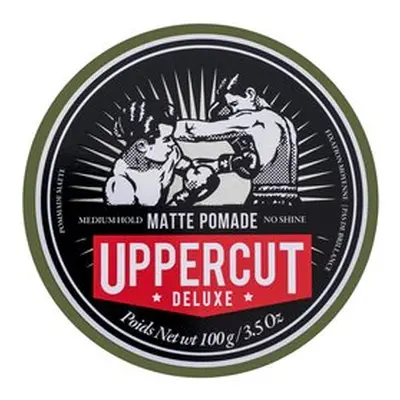 Uppercut Deluxe Matt Pomade pomáda na vlasy pro matný efekt 100 g