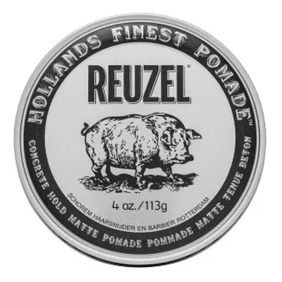 Reuzel Concrete Hold Matte Pomade pomáda na vlasy pro silnou fixaci 113 g