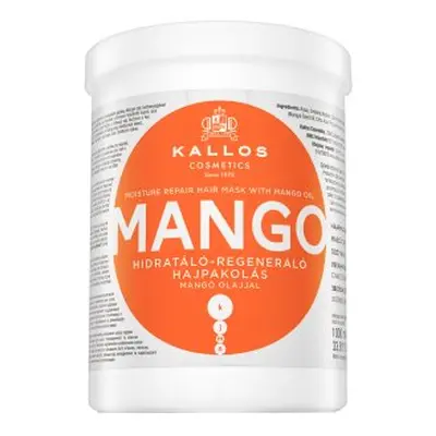 Kallos Mango Moisture Repair Hair Mask vyživující maska pro suché a poškozené vlasy 1000 ml