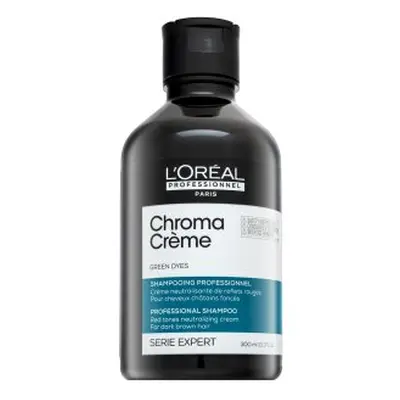 L´Oréal Professionnel Série Expert Chroma Créme Green Dyes Shampoo neutralizující šampon pro tma