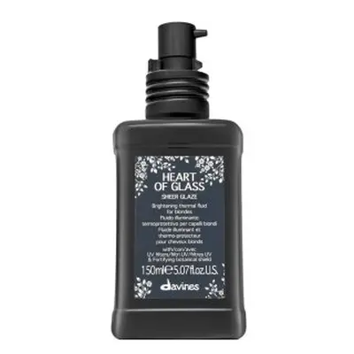 Davines Heart Of Glass Sheer Glaze Brightening Thermal Fluid bezoplachová péče pro barvené, chem