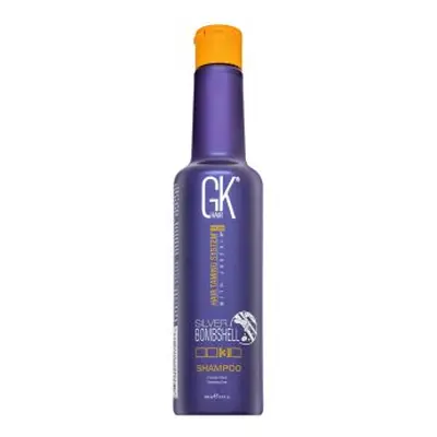 GK Hair Silver Bombshell Shampoo neutralizující šampon pro platinově blond a šedivé vlasy 280 ml