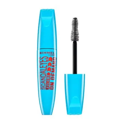 Rimmel London Scandal Eyes Volume On Demand Waterproof Mascara voděodolná řasenka pro objem Blac