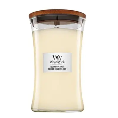 Woodwick Island Coconut vonná svíčka 610 g