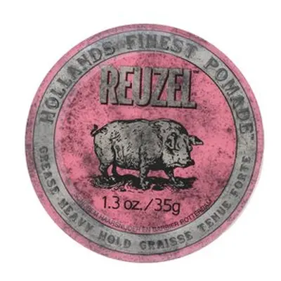 Reuzel Pink Pomade pomáda na vlasy pro silnou fixaci 35 g