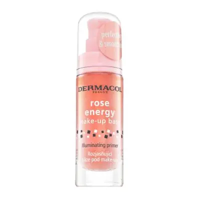 Dermacol Rose Energy Make-Up Base podkladová báze pro sjednocenou a rozjasněnou pleť 20 ml