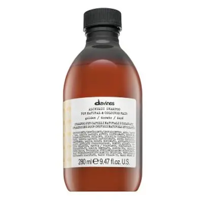 Davines Alchemic Shampoo tónovací šampon pro blond vlasy Golden 280 ml