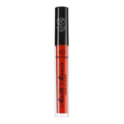 Dermacol Matte Mania Lip Liquid Color tekutá rtěnka s matujícím účinkem N. 55 3,5 ml