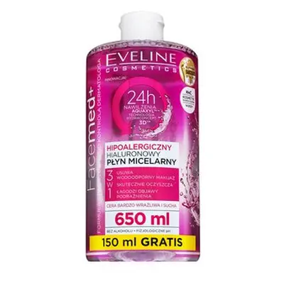 Eveline FaceMed+ Cleansing Micellar Water odličovací micelární voda pro všechny typy pleti 650 m