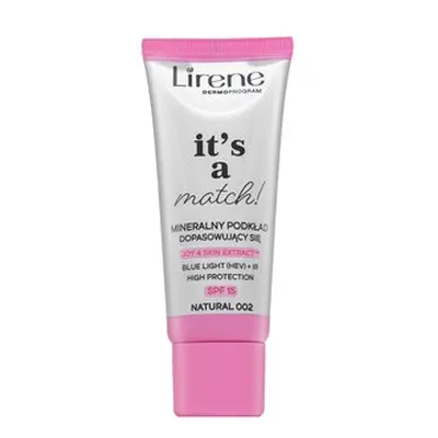 Lirene It's a Match! Mineral Foundation SPF15 002 Natural fluidní make-up 30 ml