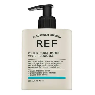 REF Colour Boost Masque vyživující maska s barevnými pigmenty pro oživení barvy Vivid Turquoise 