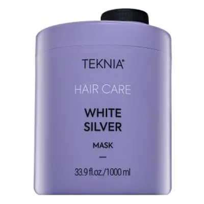 Lakmé Teknia White Silver Mask neutralizující maska pro platinově blond a šedivé vlasy 1000 ml