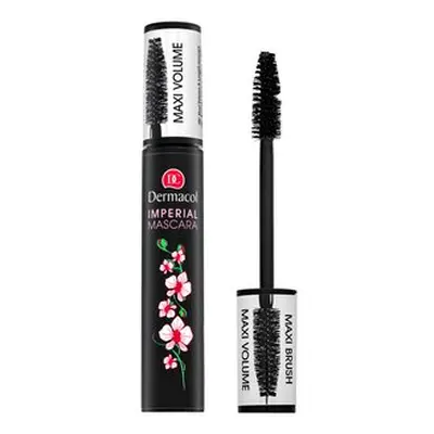 Dermacol Imperial Mascara řasenka pro prodloužení řas a objem Black 13 ml