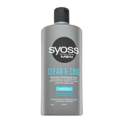 Syoss Men Clean & Cool Shampoo čisticí šampon pro všechny typy vlasů 500 ml