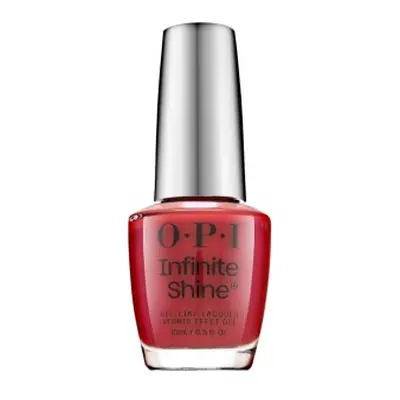 OPI Infinite Shine Gel-Like Lacquer lak na nehty s gelovým efektem Big Apple Red 15 ml