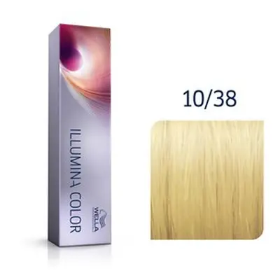 Wella Professionals Illumina Color profesionální permanentní barva na vlasy 10/38 60 ml