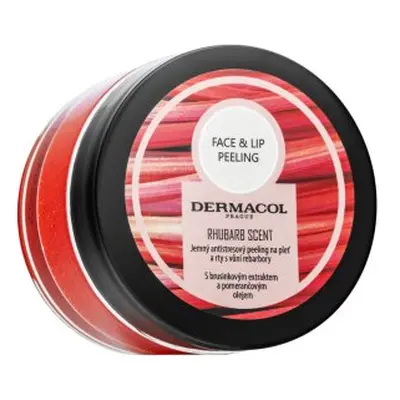 Dermacol Face & Lip peeling Peeling Rhubarb Scent 50 ml