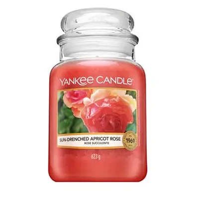 Yankee Candle Sun-Drenched Apricot Rose vonná svíčka 623 g