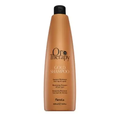 Fanola Oro Therapy 24k Gold Shampoo šampon pro hebkost a lesk vlasů 1000 ml