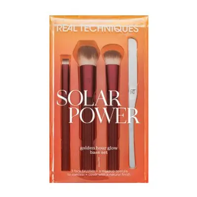 Real Techniques Solar Power Golden Hour Glow Base Set sada štětců