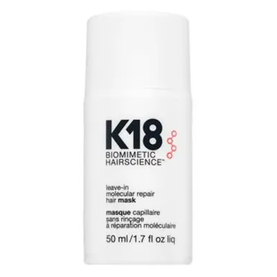 K18 Leave-In Molecular Repair Hair Mask bezoplachová péče pro velmi suché a poškozené vlasy 50 m